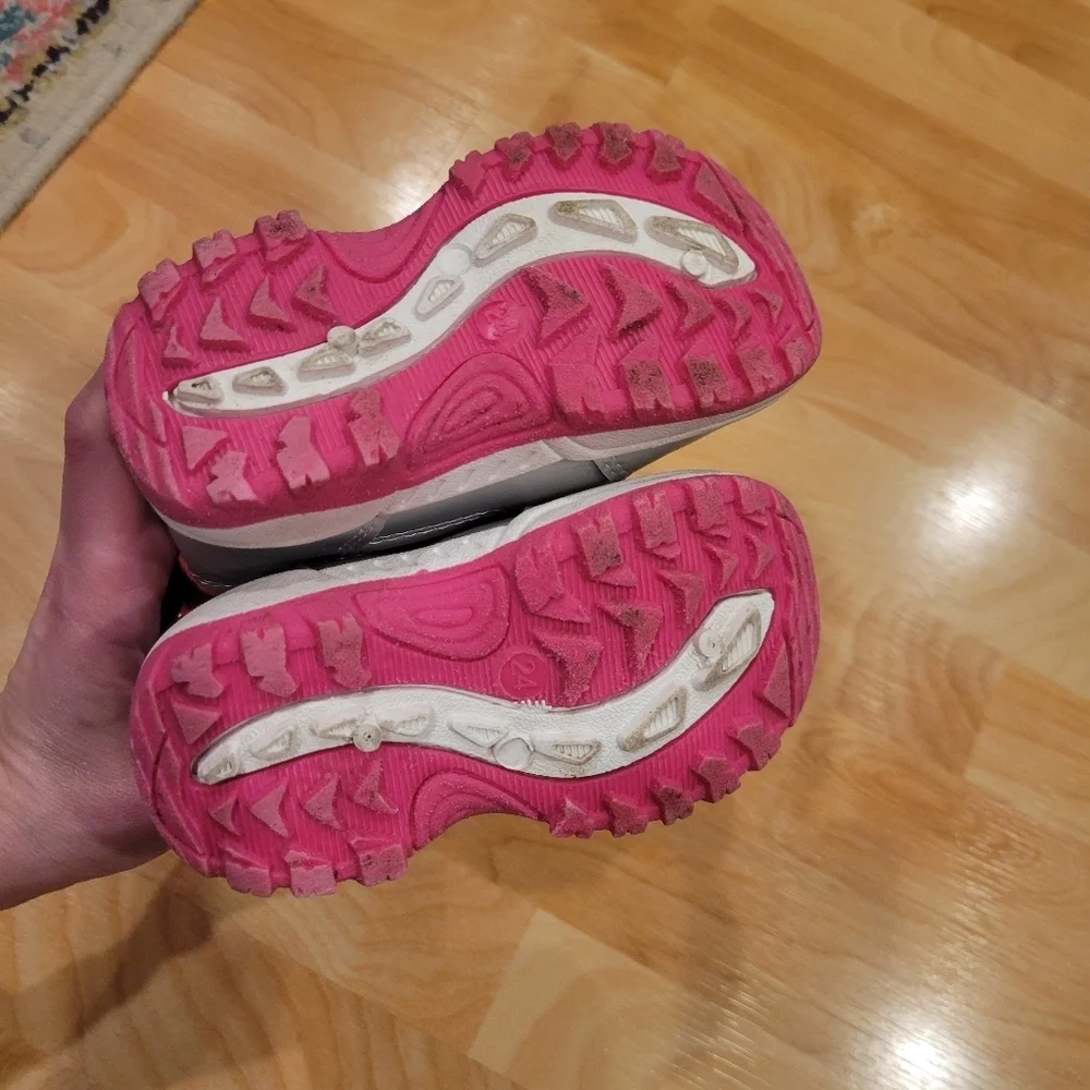 Daclay Pink Toddler Winter Boots Size 7